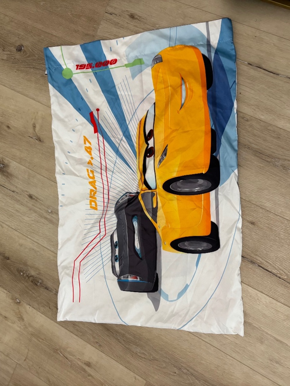 Disney Cars reversible pillowcase